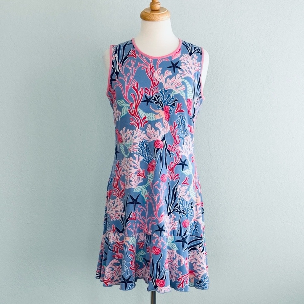 AnaClare Under the Sea Flounce Dress